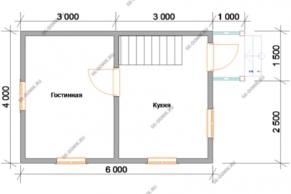 Построить каркасный дом в Москве