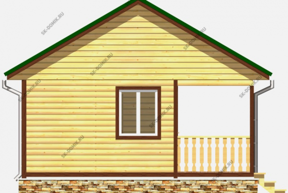 Строительство деревянных домов бань из бруса цена