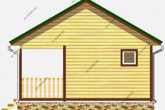 Строительство деревянных домов бань из бруса недорого