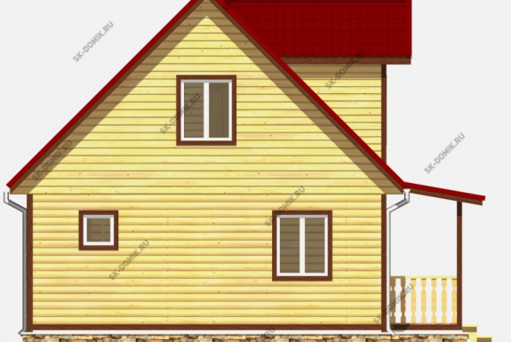 Заказать строительство брусового дома по низкой цене