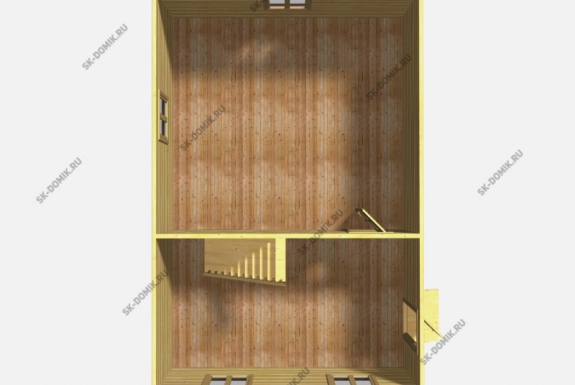 Строительство деревянного брусового дома по низкой цене