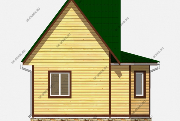 Построить дом из бруса по низкой цене